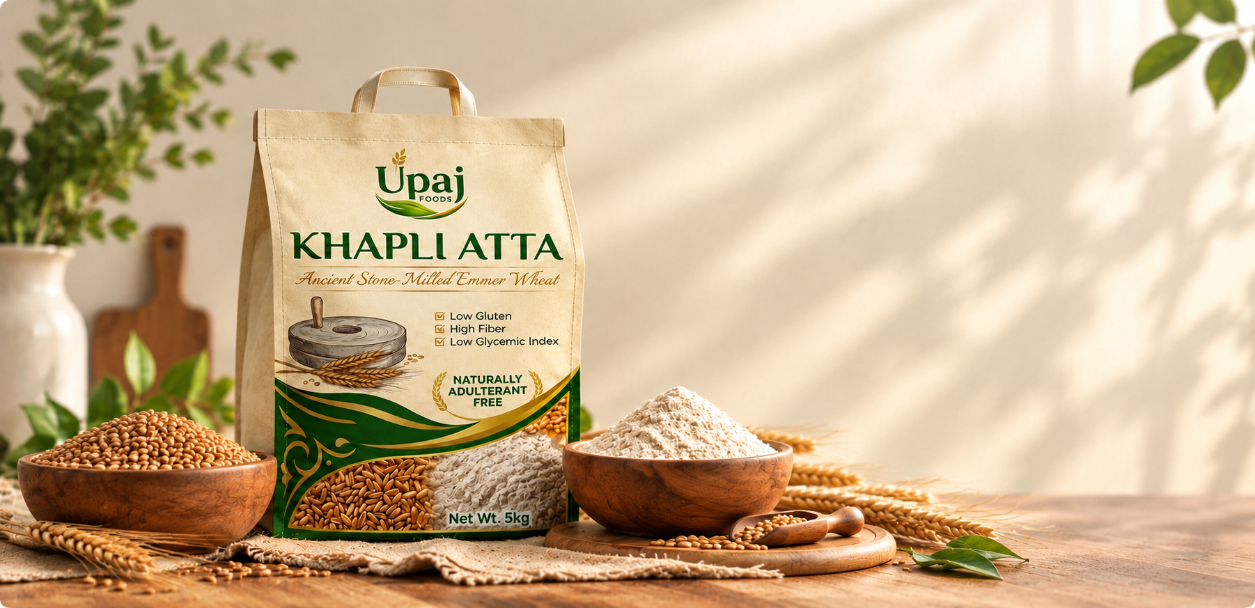 Upaj Foods Khapli Atta